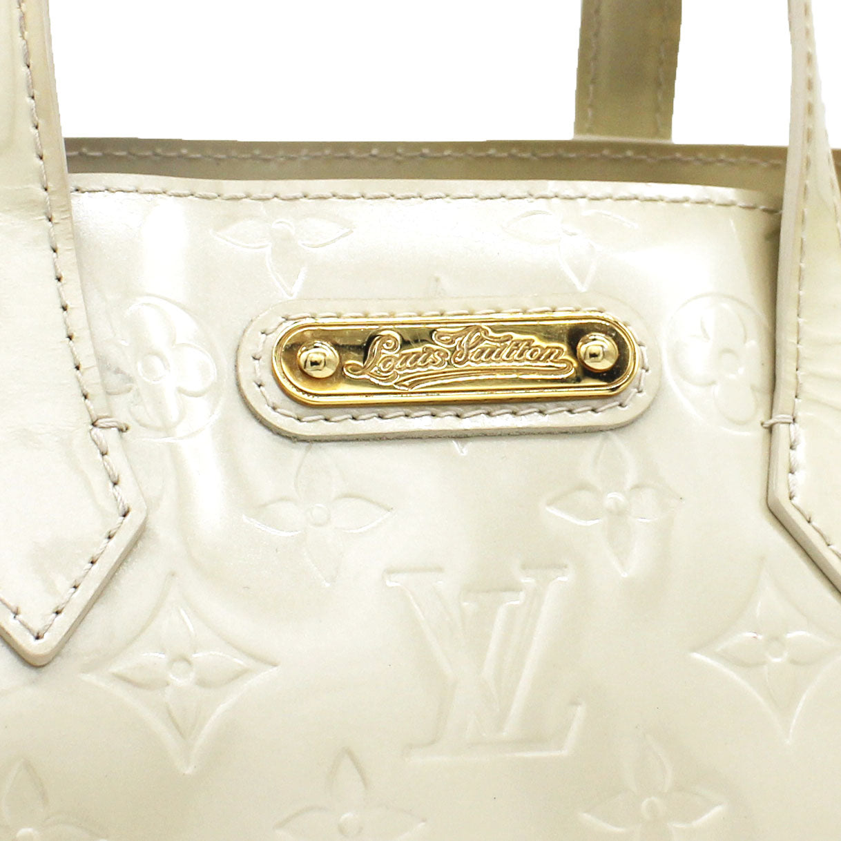 Wishire PM Tote Pearly White