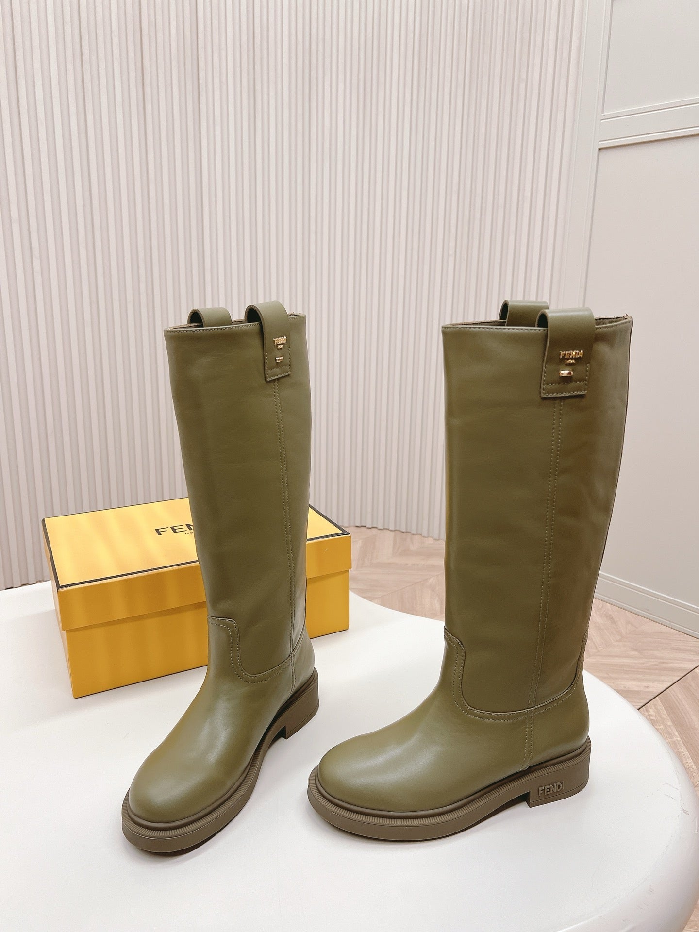 SE1472 Fendi Filo Boots / Size5-9