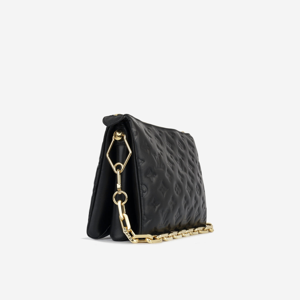Coussin PM - Black Empreinte
