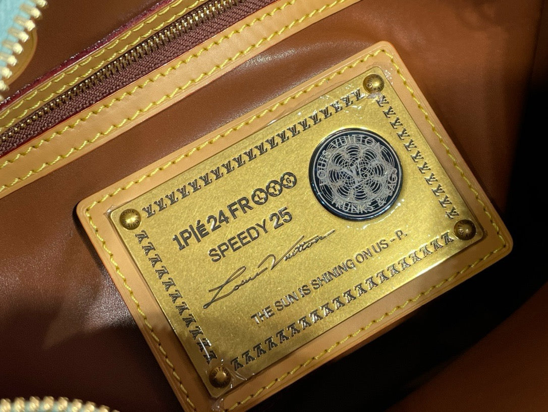 LB1014 Speedy P9 Bandoulière 25 / 9.8 x 5.9 x 5.9 inches / HIGHEST QUALITY VERSION