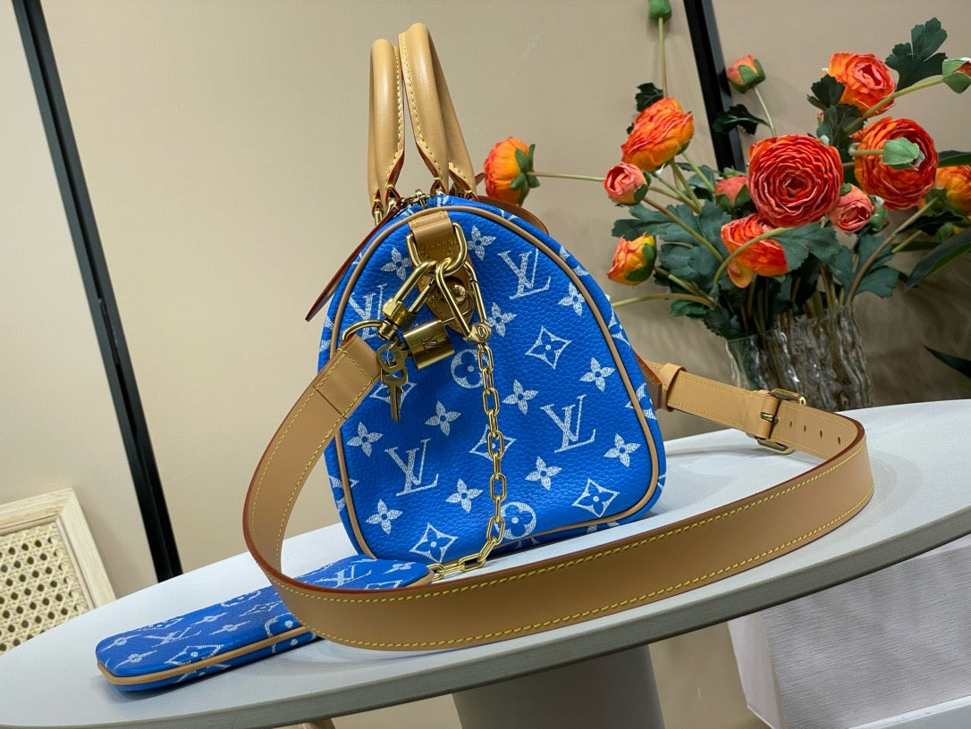 LB1015 Speedy P9 Bandoulière 25 / 9.8 x 5.9 x 5.9 inches / HIGHEST QUALITY VERSION