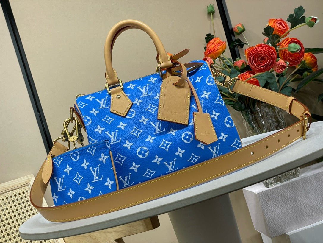 LB1015 Speedy P9 Bandoulière 25 / 9.8 x 5.9 x 5.9 inches / HIGHEST QUALITY VERSION