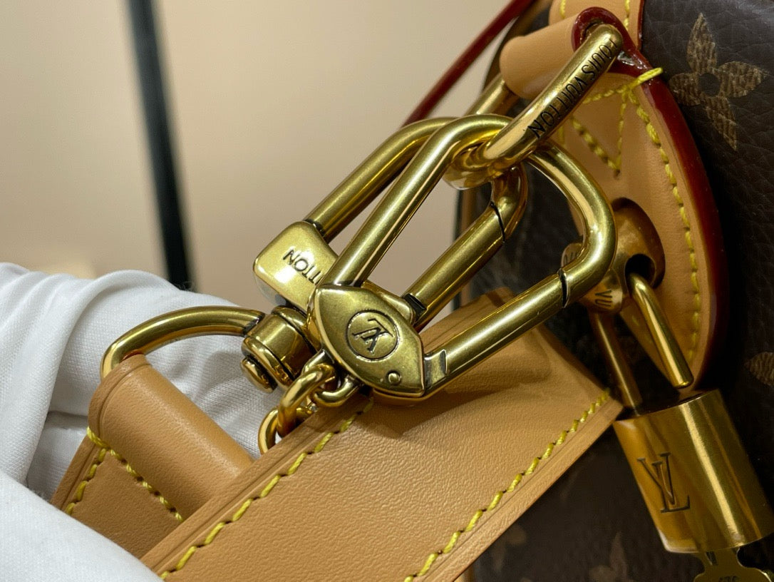 LB1016 Speedy P9 Bandoulière 25 / 9.8 x 5.9 x 5.9 inches / HIGHEST QUALITY VERSION