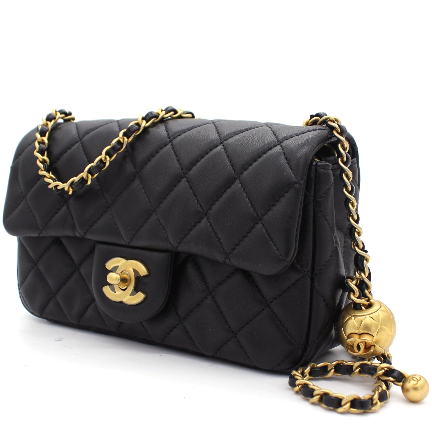 Chanel 20S Pearl Crush Rectangle Mini Flap