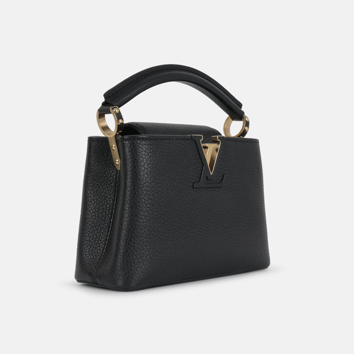 Capucines Mini - Black Taurillon