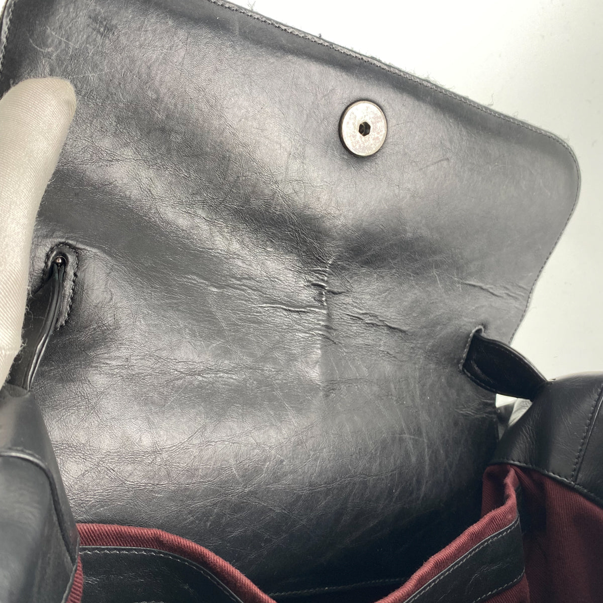 Chanel Quilted Portobello Top Handle Tote Black