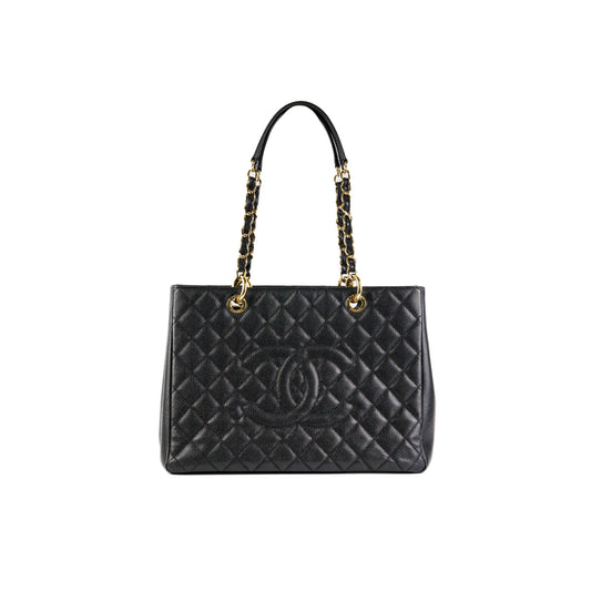 Chanel Grand Shopping Tote GST Caviar Black