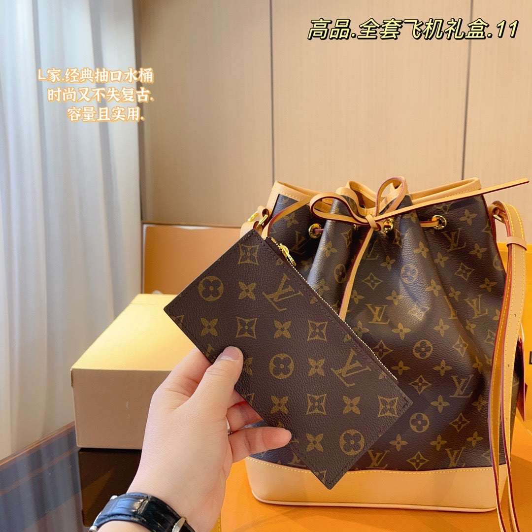 LB794 Vintage Bucket Bag / 10.2x7.1x13.4inch