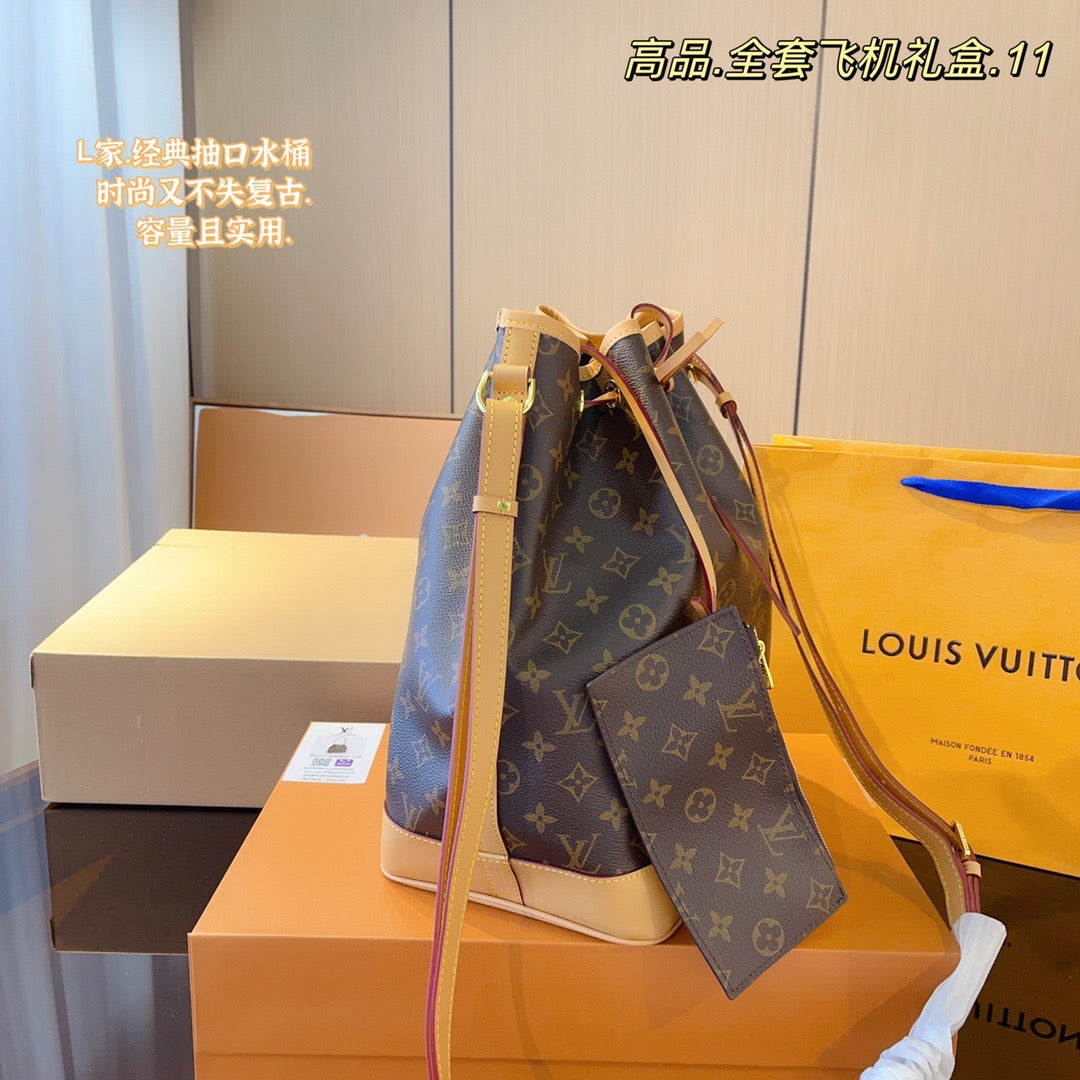 LB794 Vintage Bucket Bag / 10.2x7.1x13.4inch