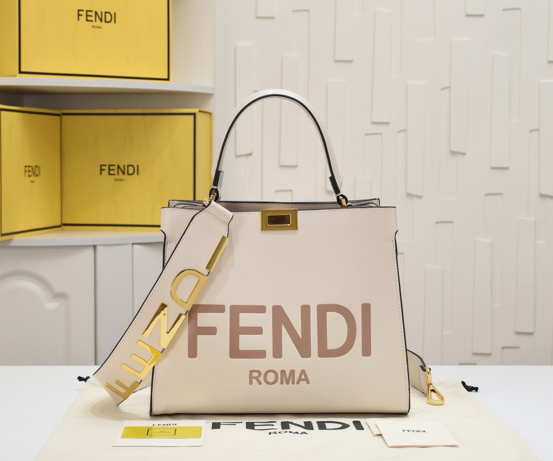 FF254 Peekaboo Top Handbag / 11.8x8.6x4.3inch