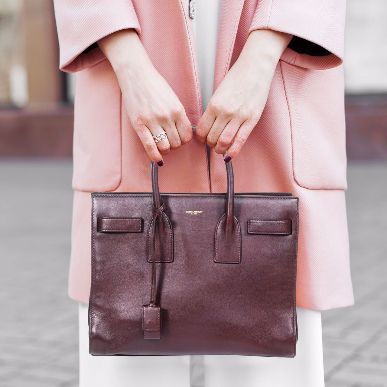 Saint Laurent Small Sac De Jour