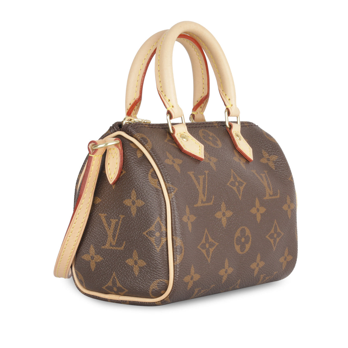 Nano Speedy Bandouliere - Monogram Canvas