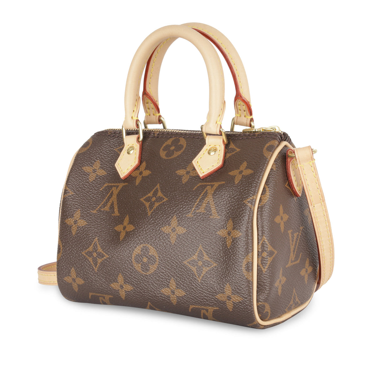 Nano Speedy Bandouliere - Monogram Canvas