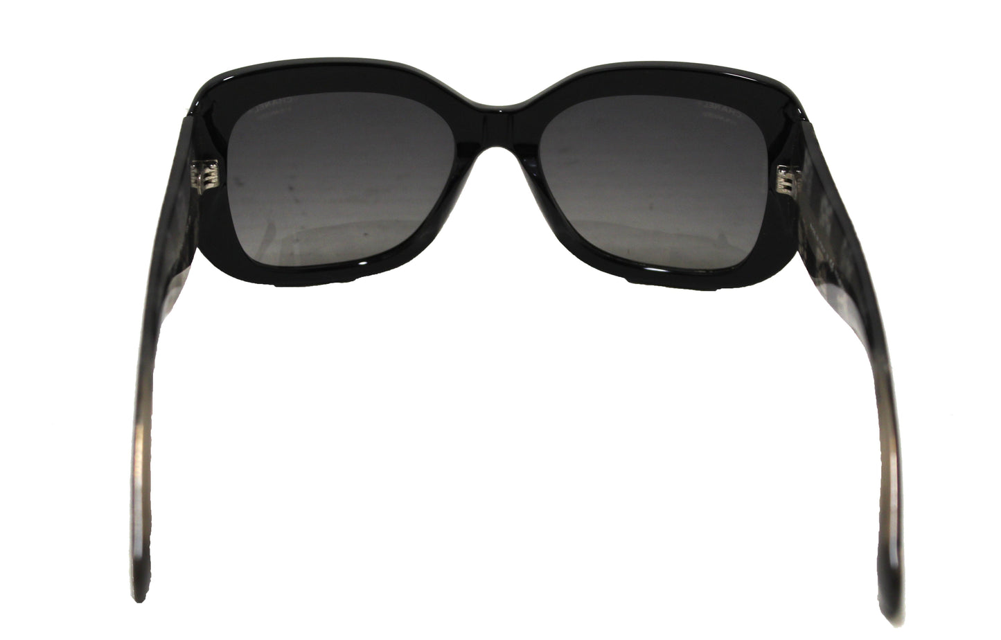 Chanel Black Lace Effect Sunglasses