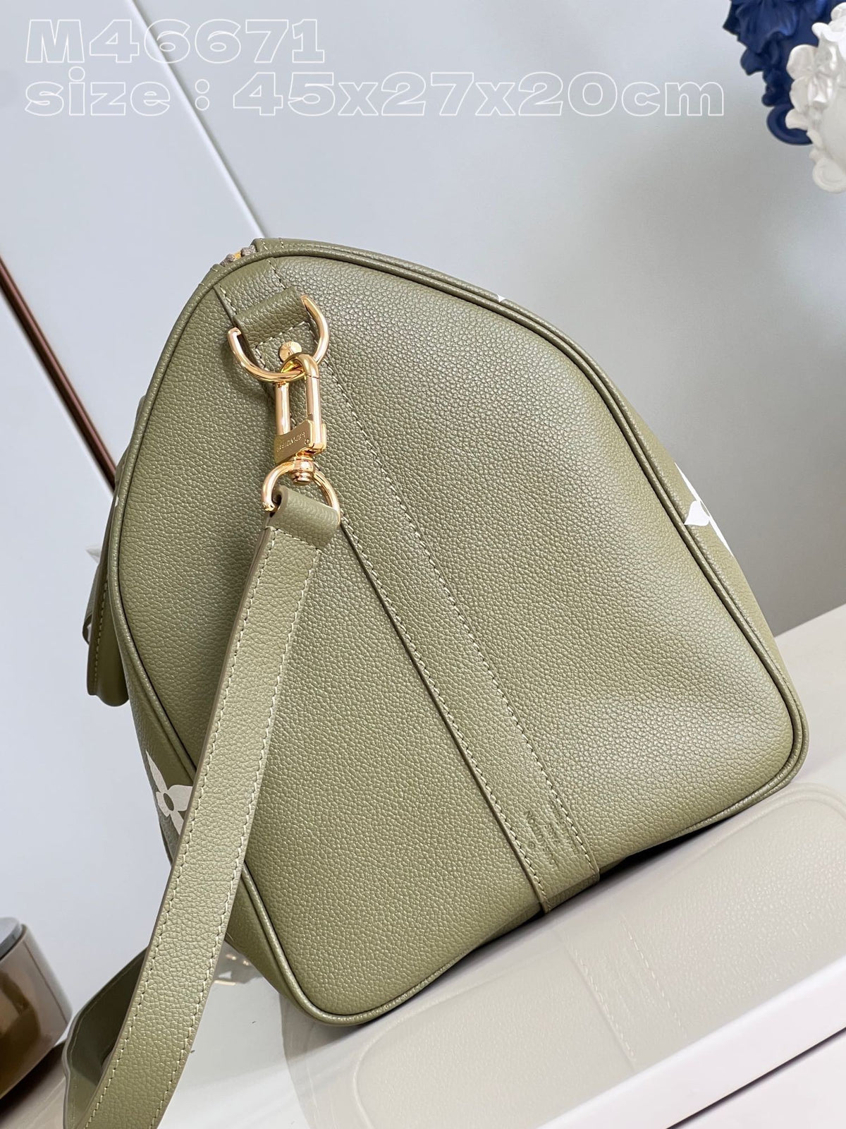 LB885 Keepall Bandoulière 45 / HIGHEST QUALITY VERSION / 17.7 x 10.6 x 7.9 inches