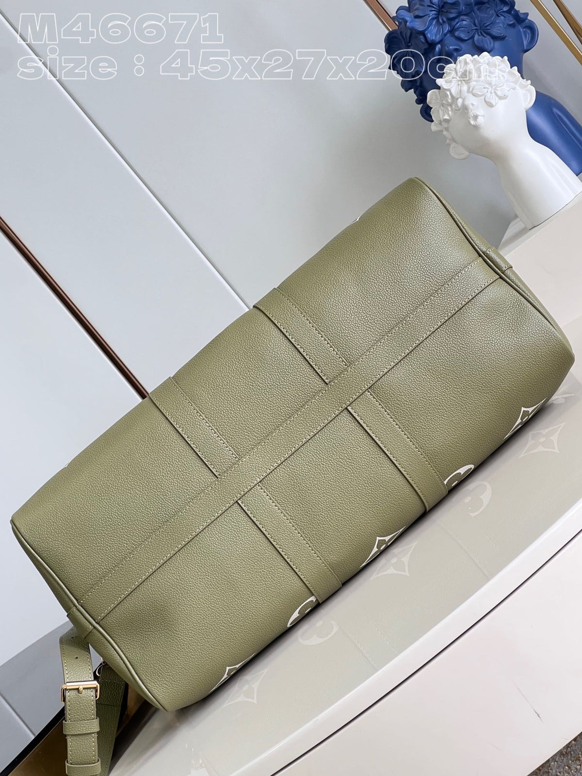 LB885 Keepall Bandoulière 45 / HIGHEST QUALITY VERSION / 17.7 x 10.6 x 7.9 inches