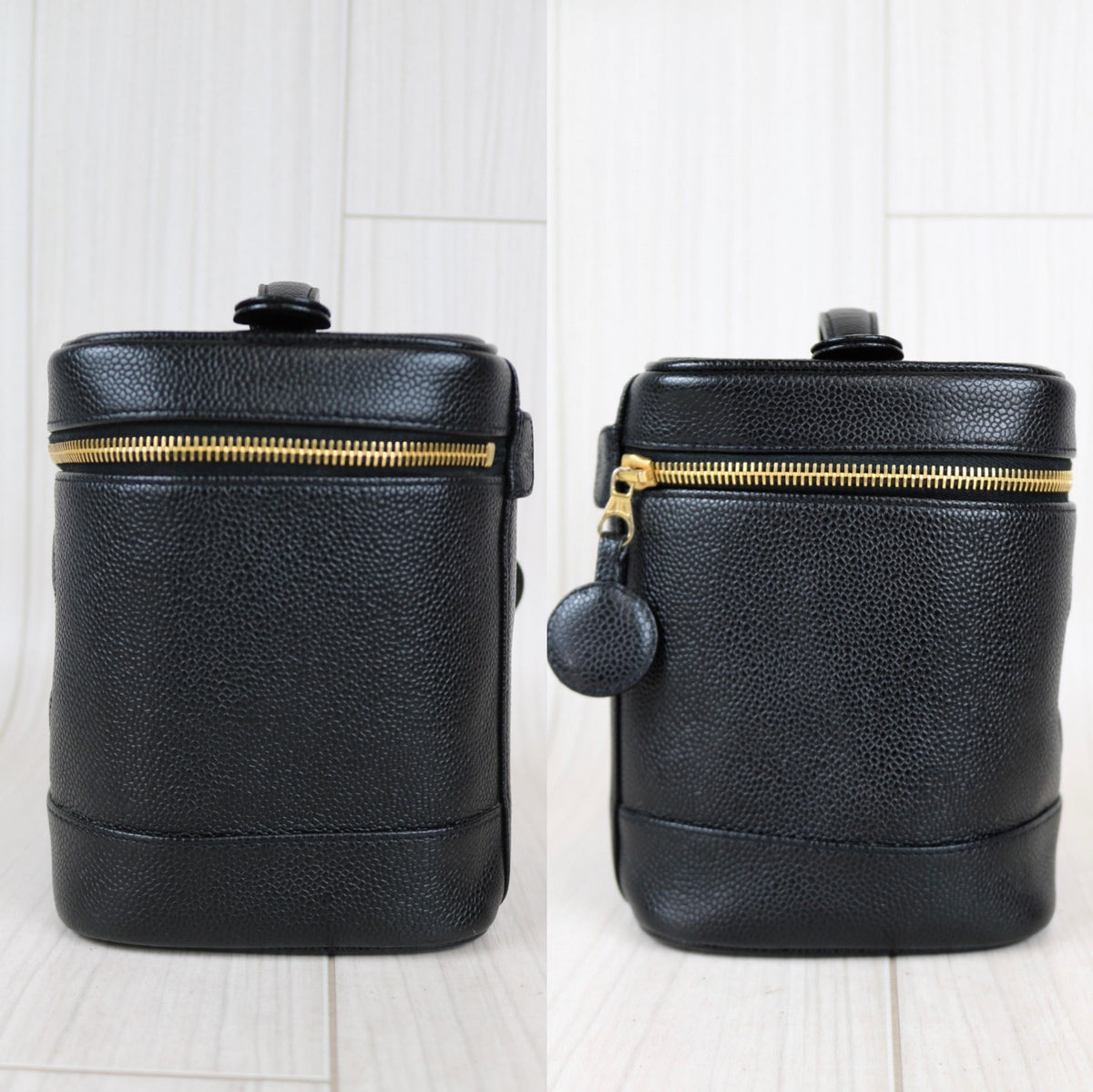 Rank A ｜ CHANEL Caviar Skin Vanity Handbag ｜012010