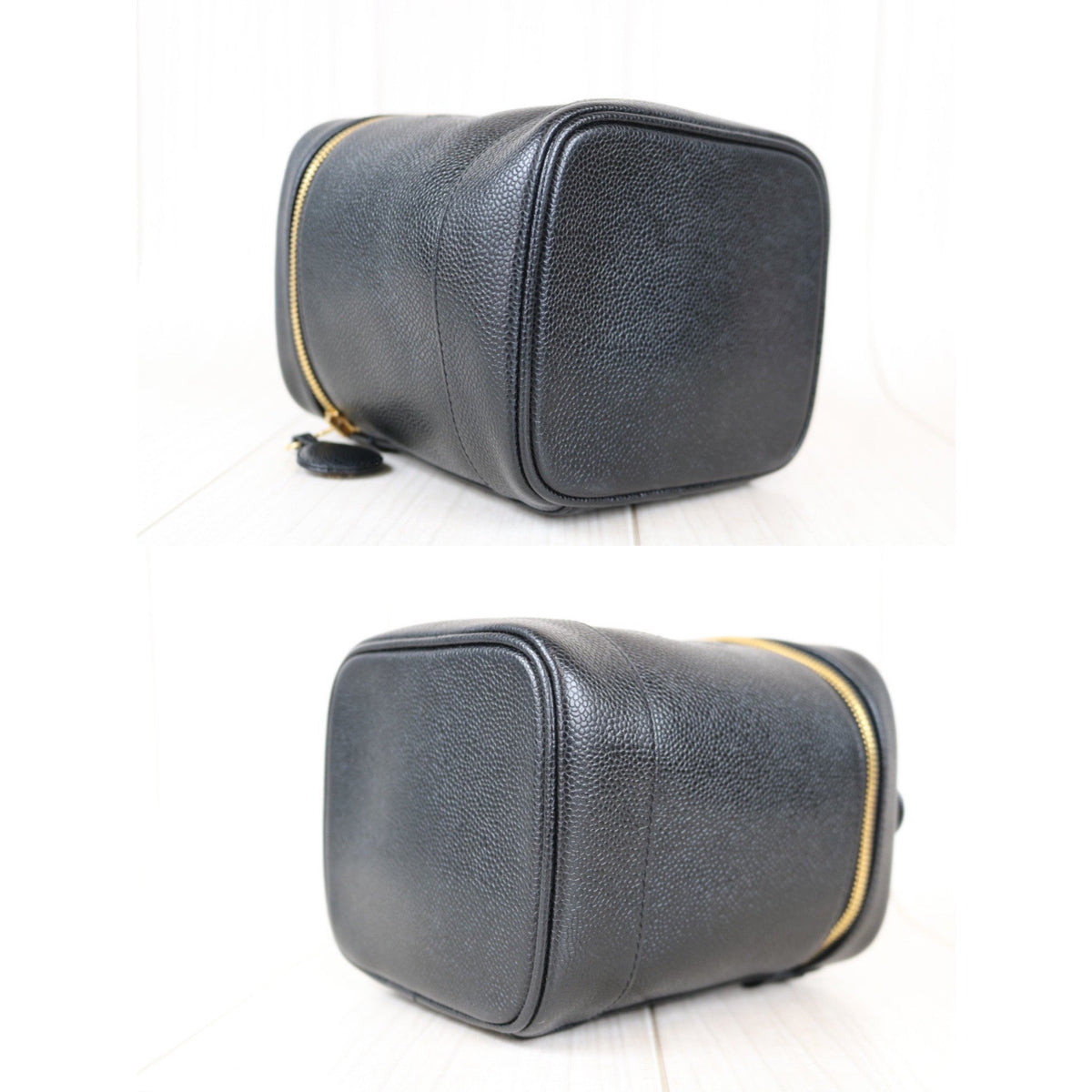 Rank A ｜ CHANEL Caviar Skin Vanity Handbag ｜012010