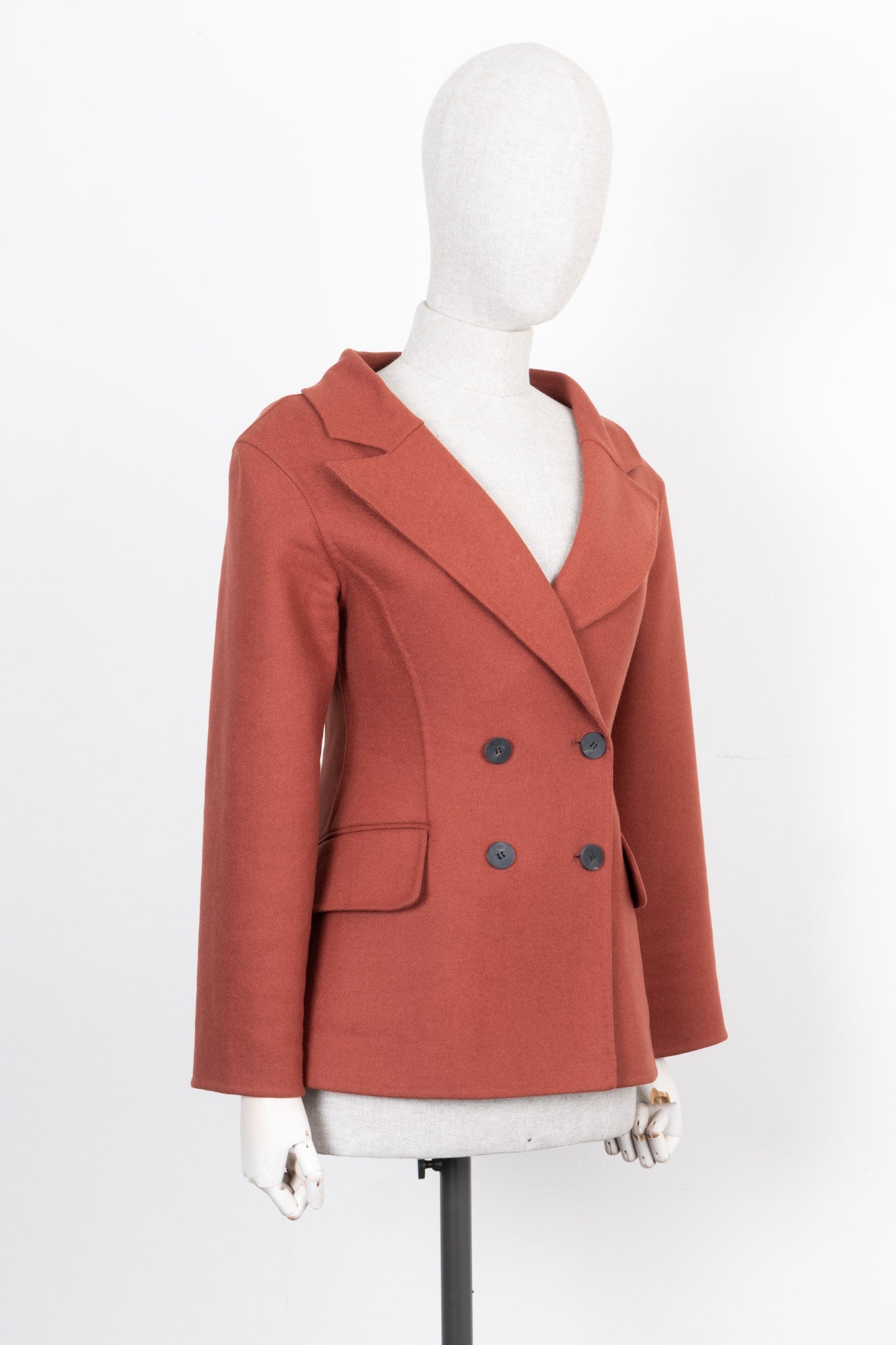 CHRISTIAN DIOR Jacket Wool Red