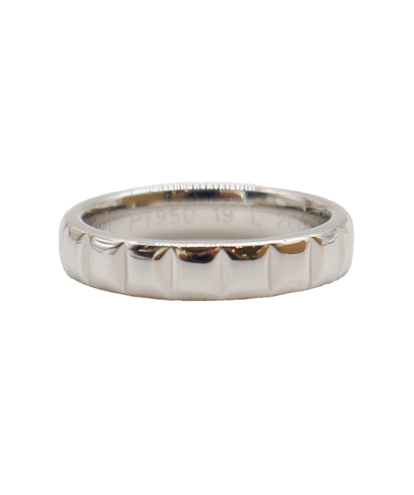 CHANEL Chocolat Ring Platinum Size46 3.75(US) 90265408 DXBS3905