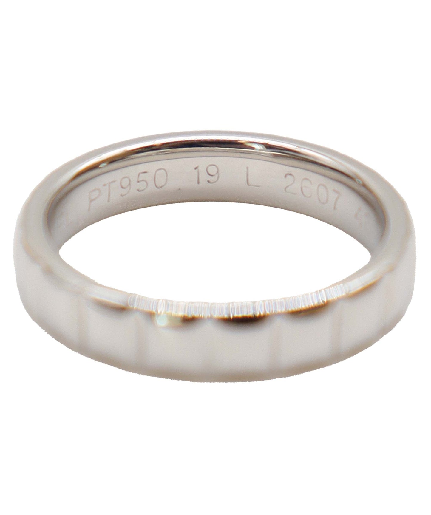 CHANEL Chocolat Ring Platinum Size46 3.75(US) 90265408 DXBS3905
