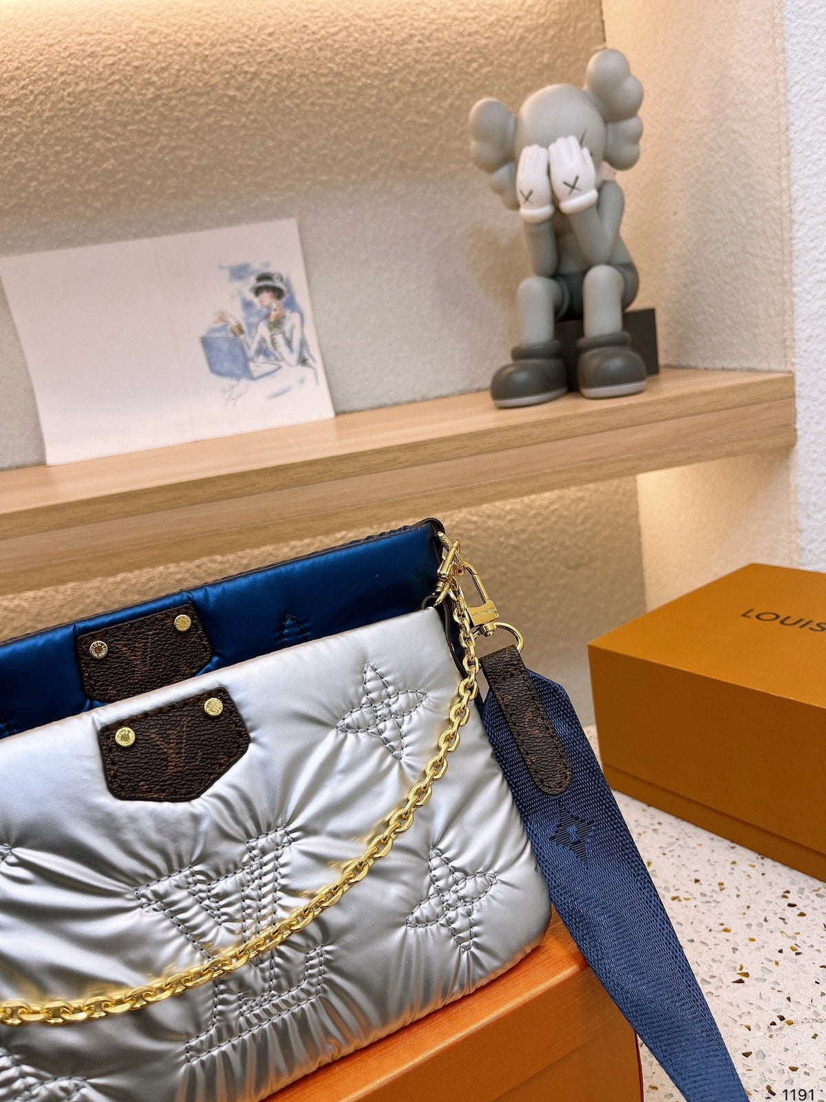 LB713 Maxi Multi Pochette Accessoires / 13.4 x 8.5 x 2 inches