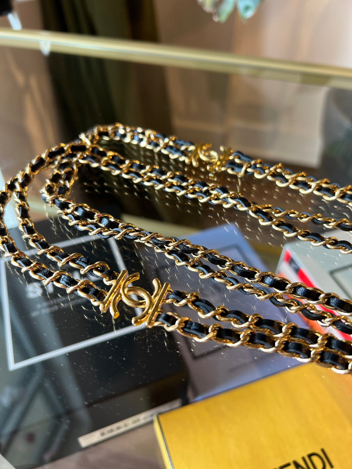 CHANEL Mini CC Tweed Houndstooth Flap bag