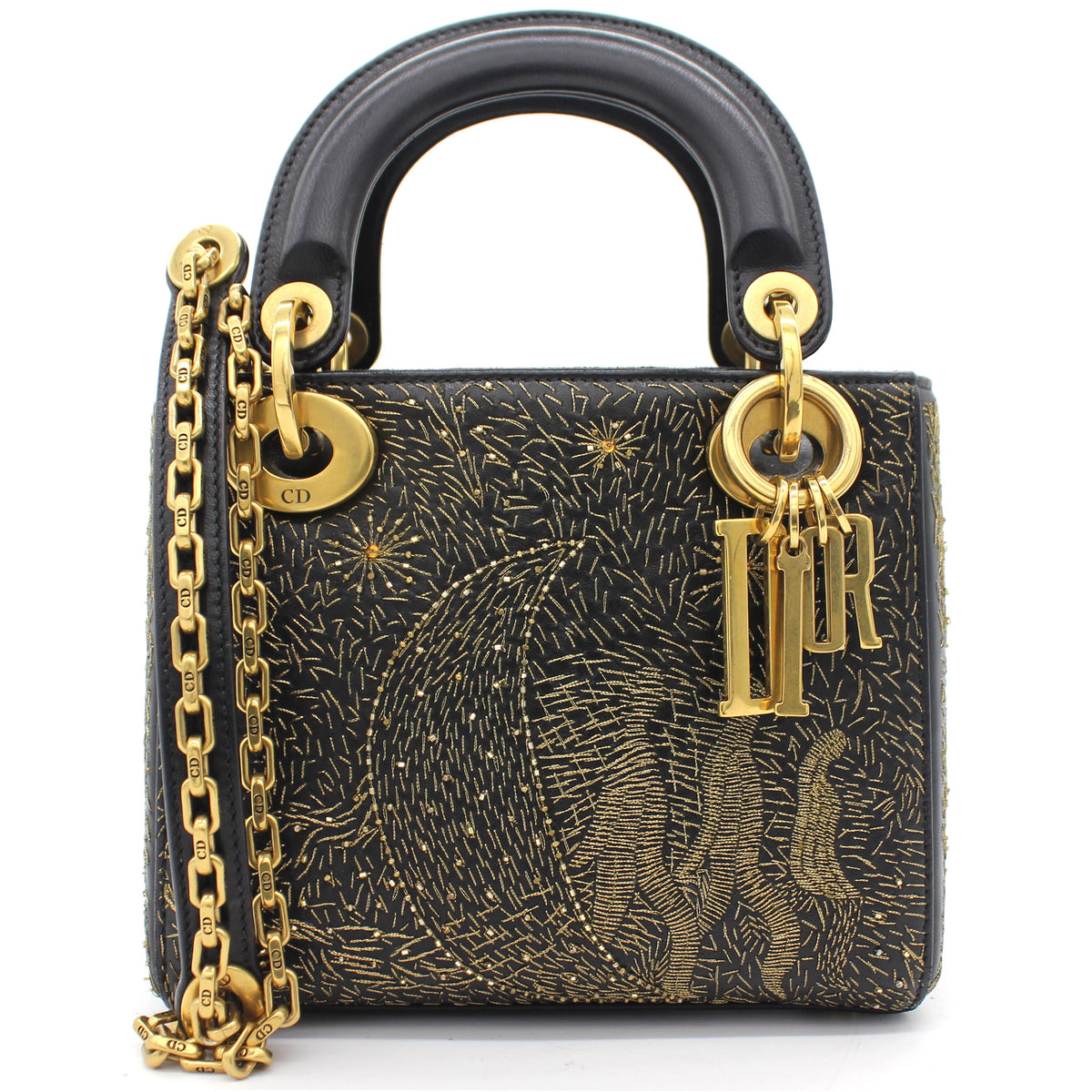 Dior Limited Edition Mini Lady Dior The moon in my eyes Bag