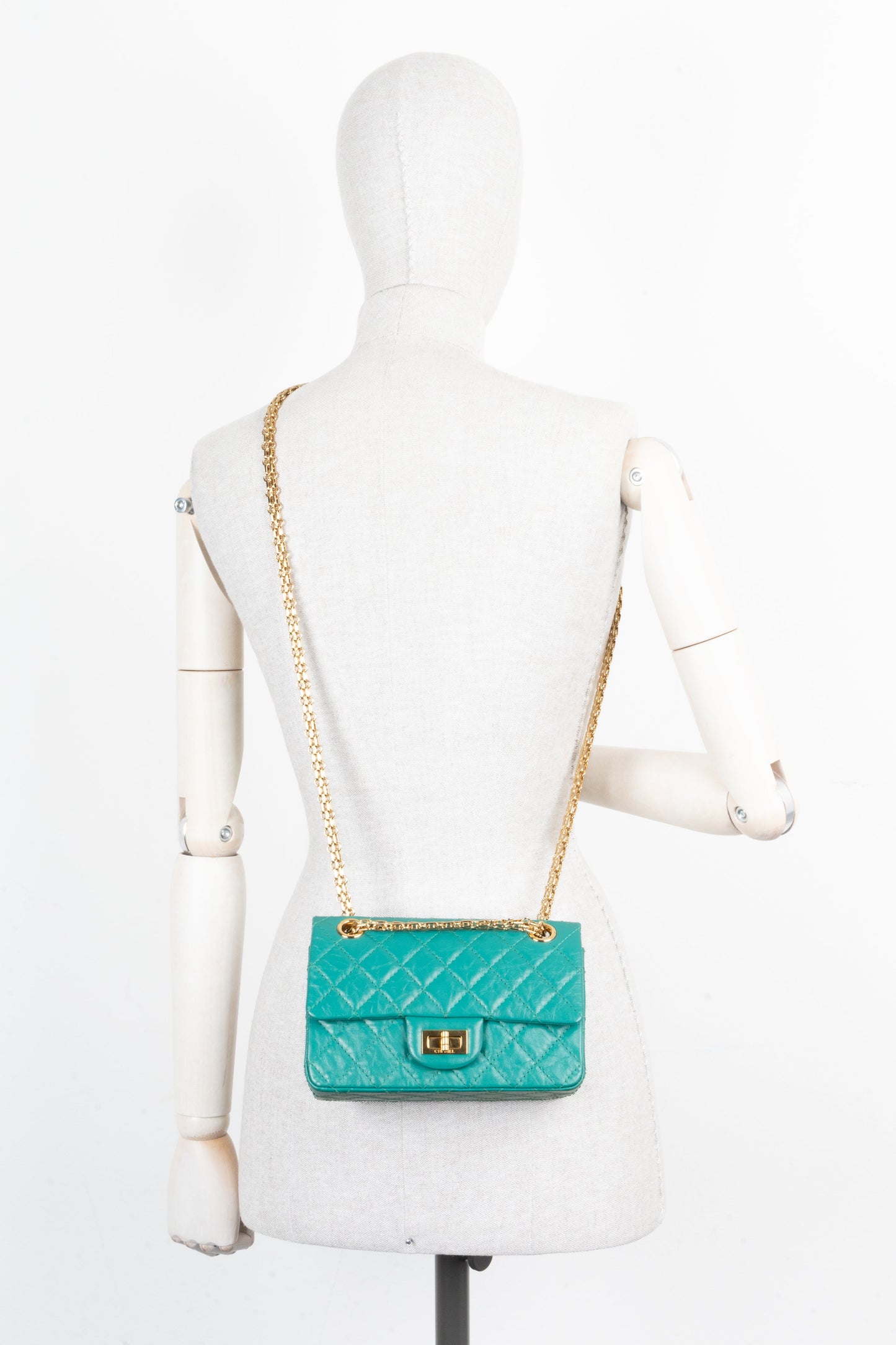 CHANEL 2.55 Mini Bag Mint