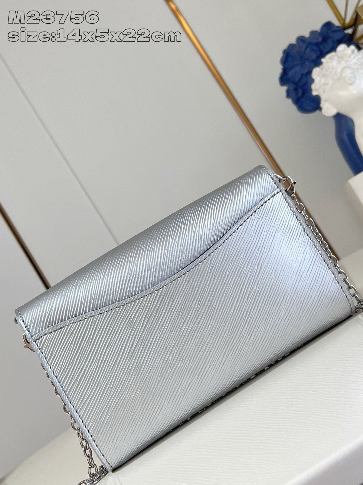 LB1187 Pochette Louise / 8.7 x 5.5 x 2 inches / HIGHEST QUALITY VERSION
