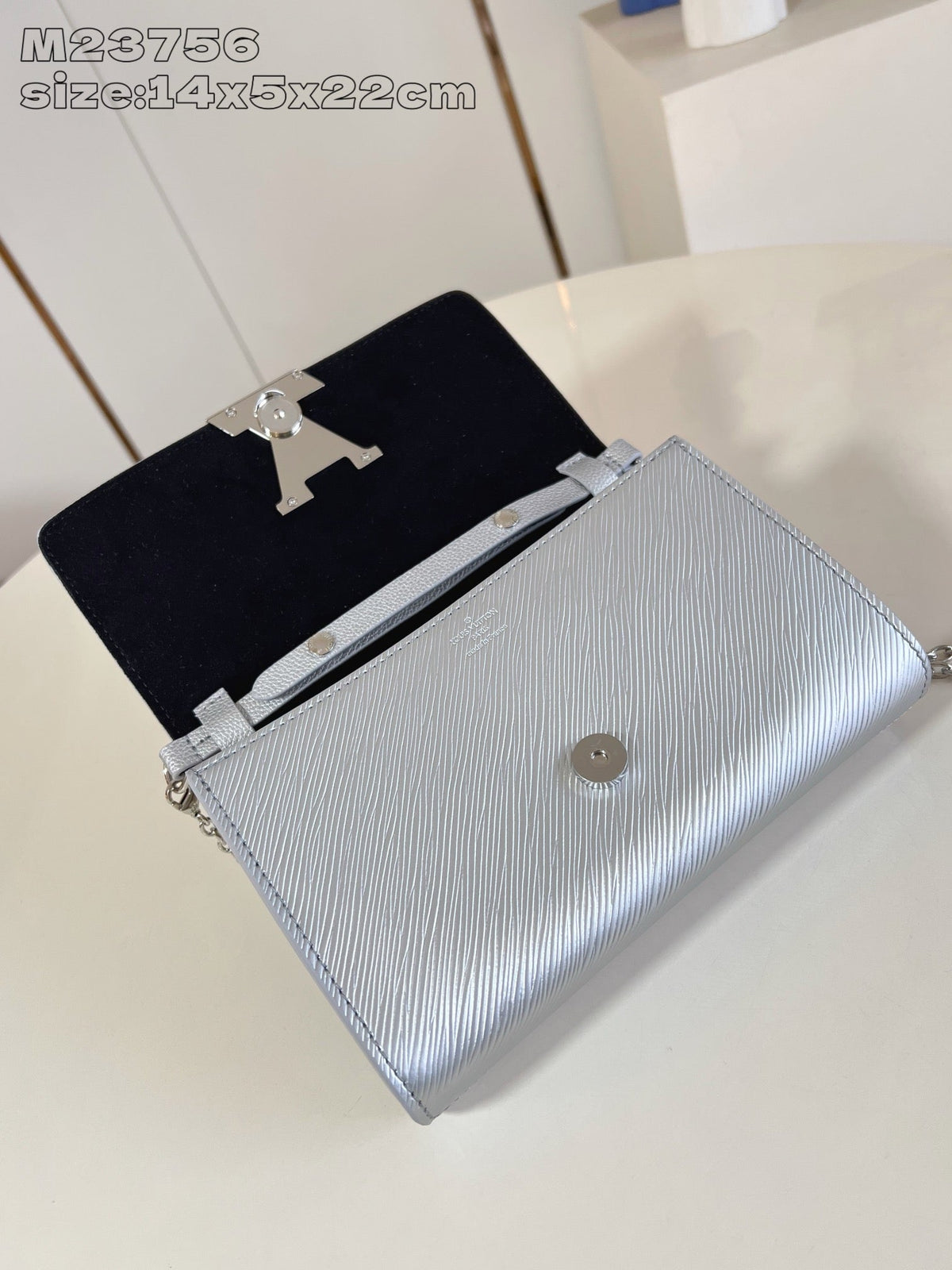 LB1187 Pochette Louise / 8.7 x 5.5 x 2 inches / HIGHEST QUALITY VERSION