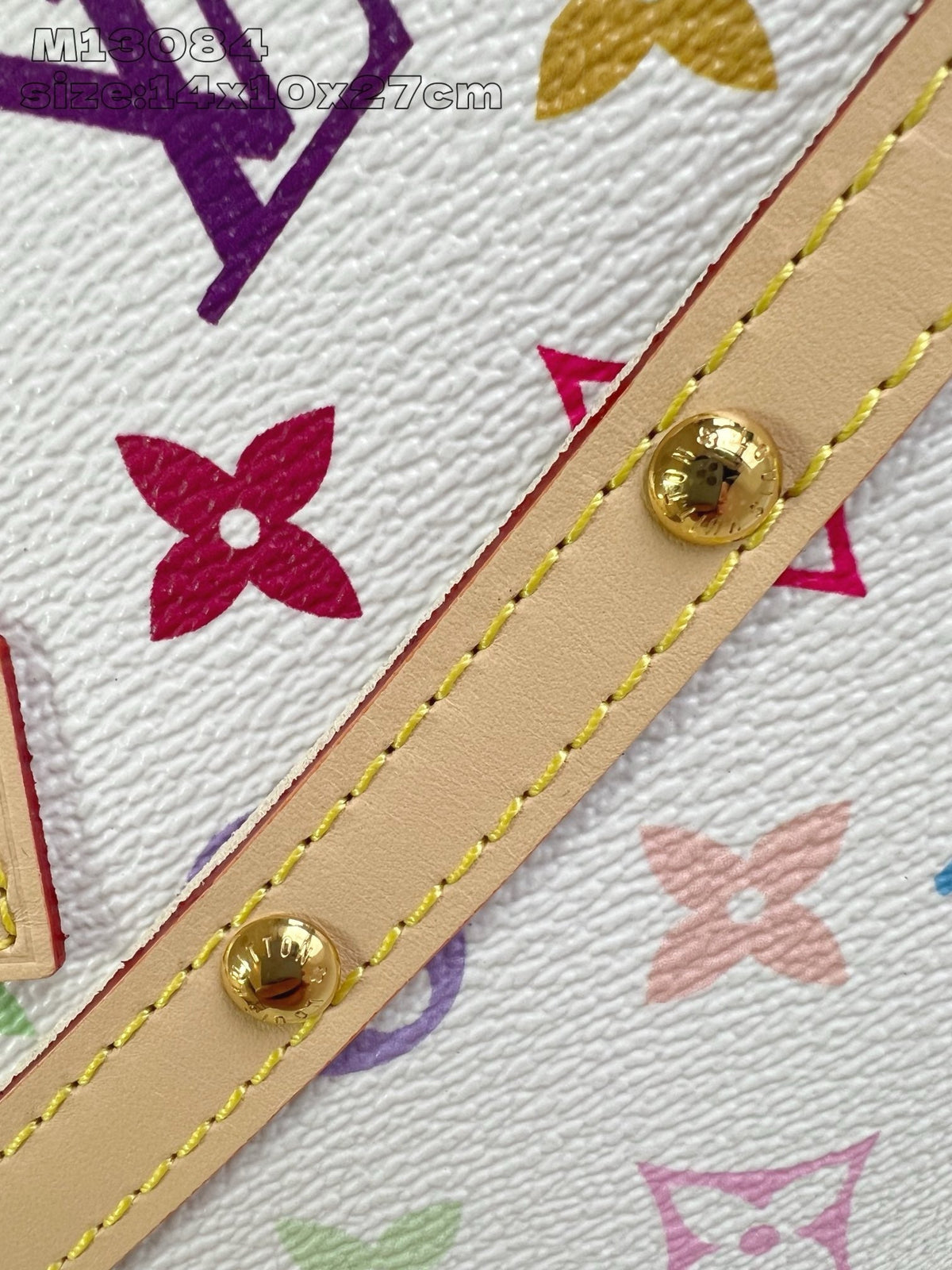 LB1188 LV x TM Handbag East West / 10.6 x 5.5 x 3.9 inches / HIGHEST QUALITY VERSION