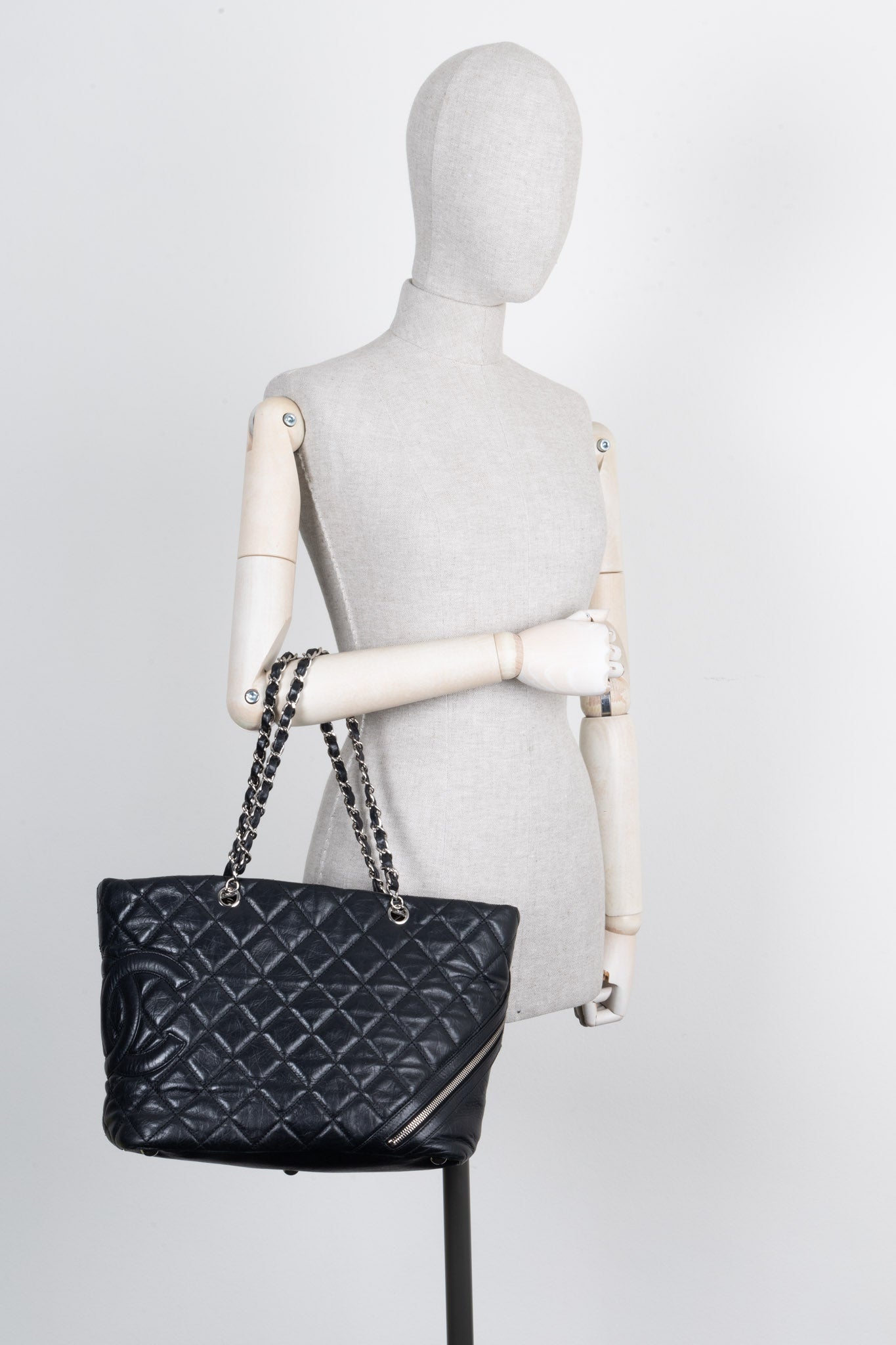 CHANEL Cotton Club Tote Black