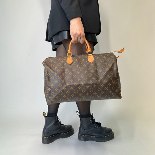 Louis Vuitton Monogram Canvas Vintage Classic Speedy 40 SP0945