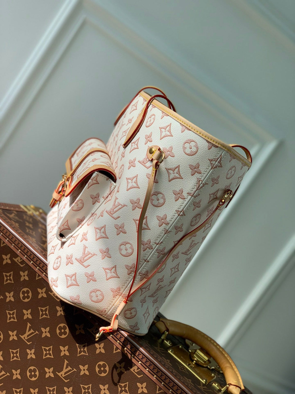 LB697 2022 NEW Neverfull MM / HIGHEST QUALITY VERSION