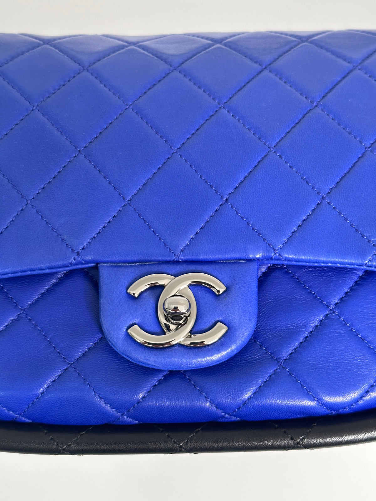 CHANEL SS13 Hula Hoop Bag Blue