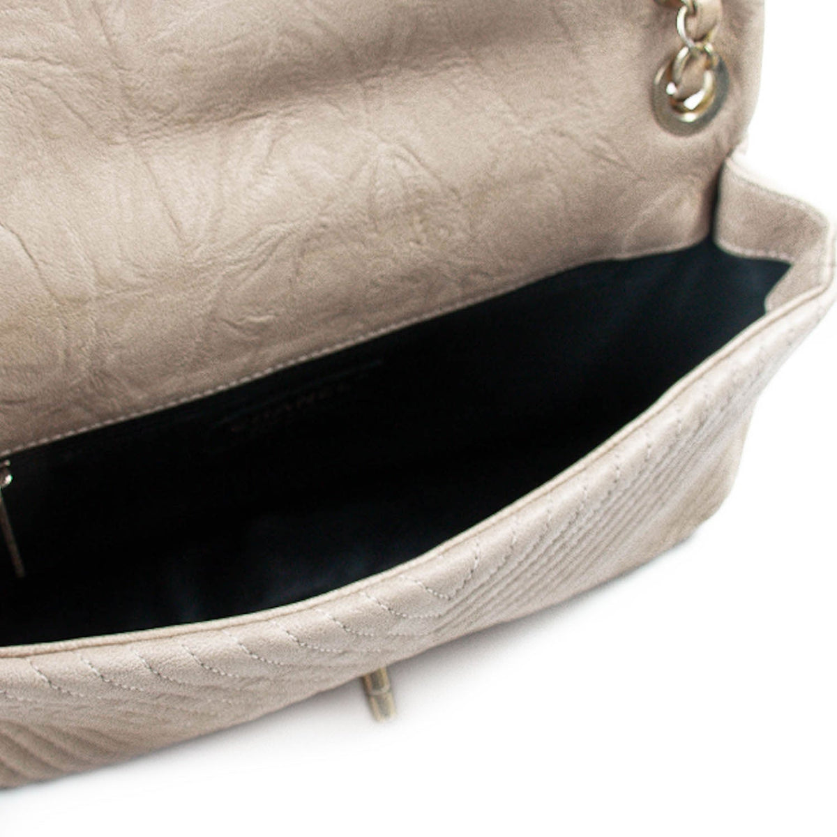 Chanel Medium Classic Chevron Flap Bag