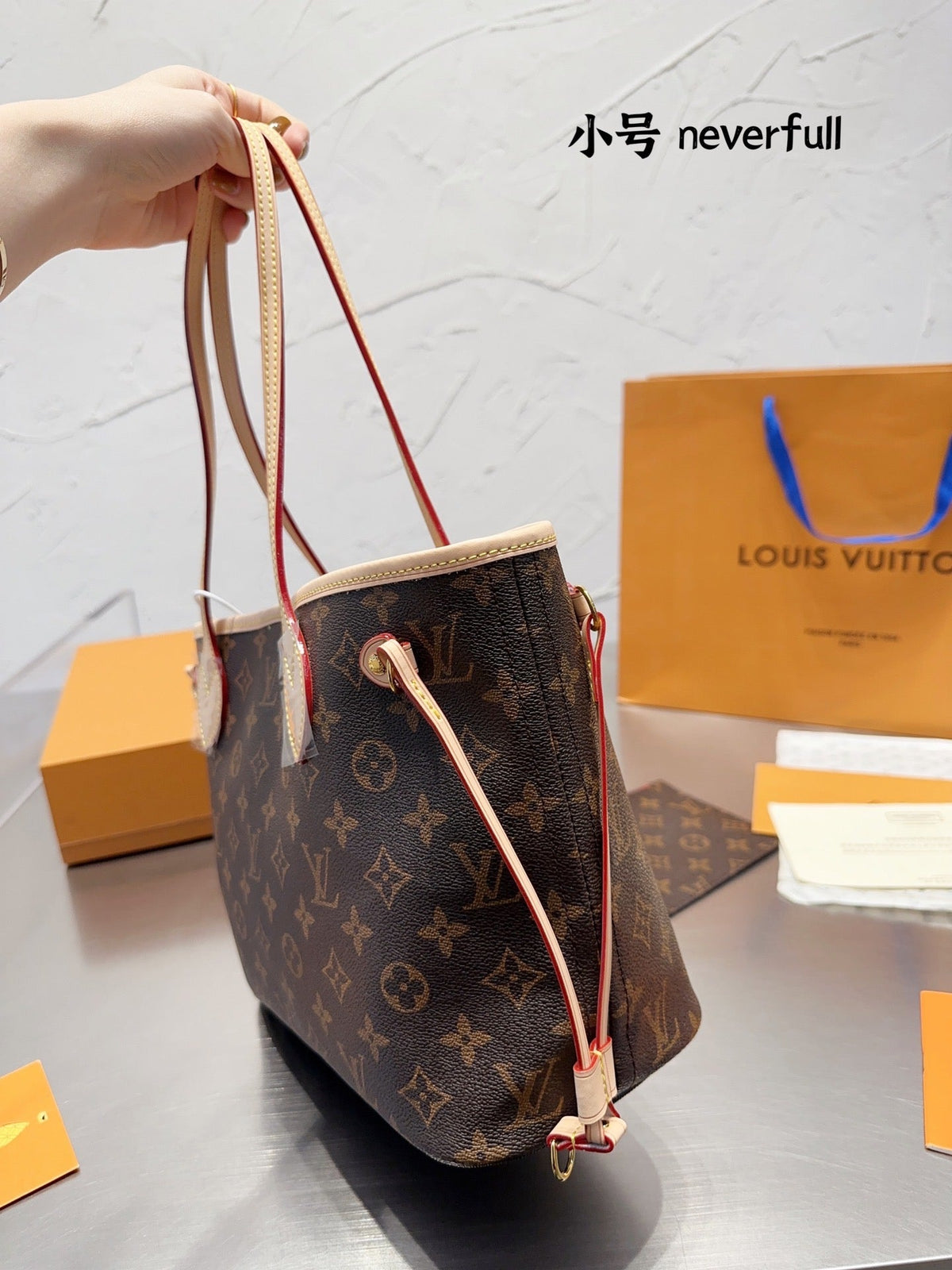 LB891 Neverfull PM / 11.4 x 8.7 x 5.1 inches