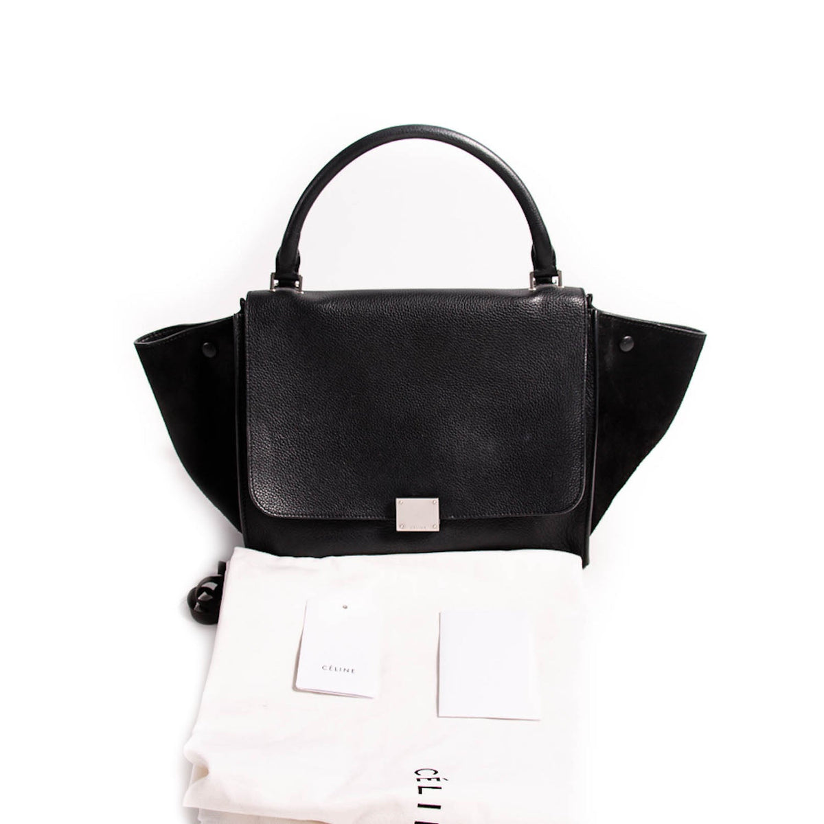 Celine Black Medium Trapeze Bag