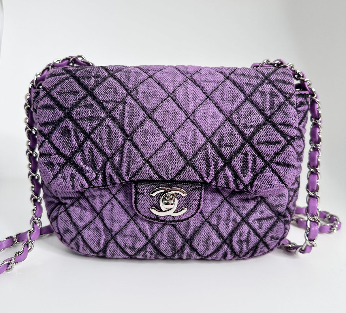 Mini Denimpression Flap Bag