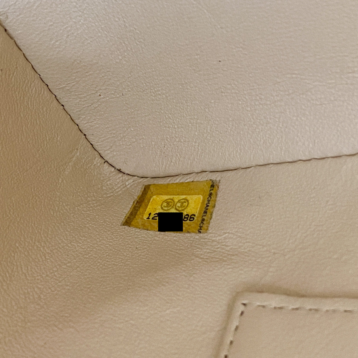 Chanel Quilted Caviar Madelion Tote Beige