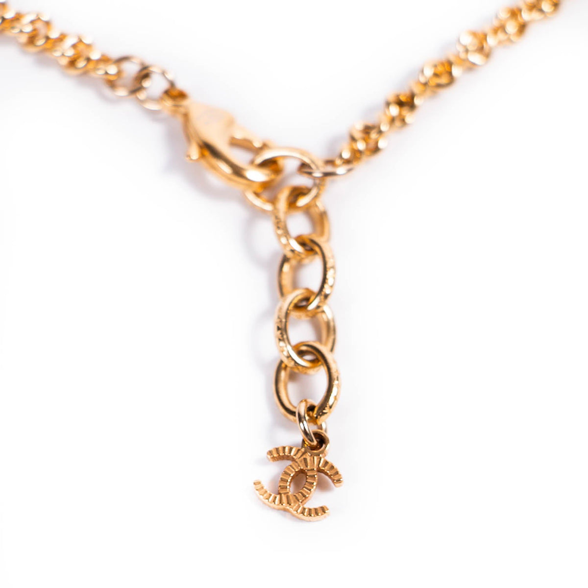 Chanel Pearl Crystal Long Necklace