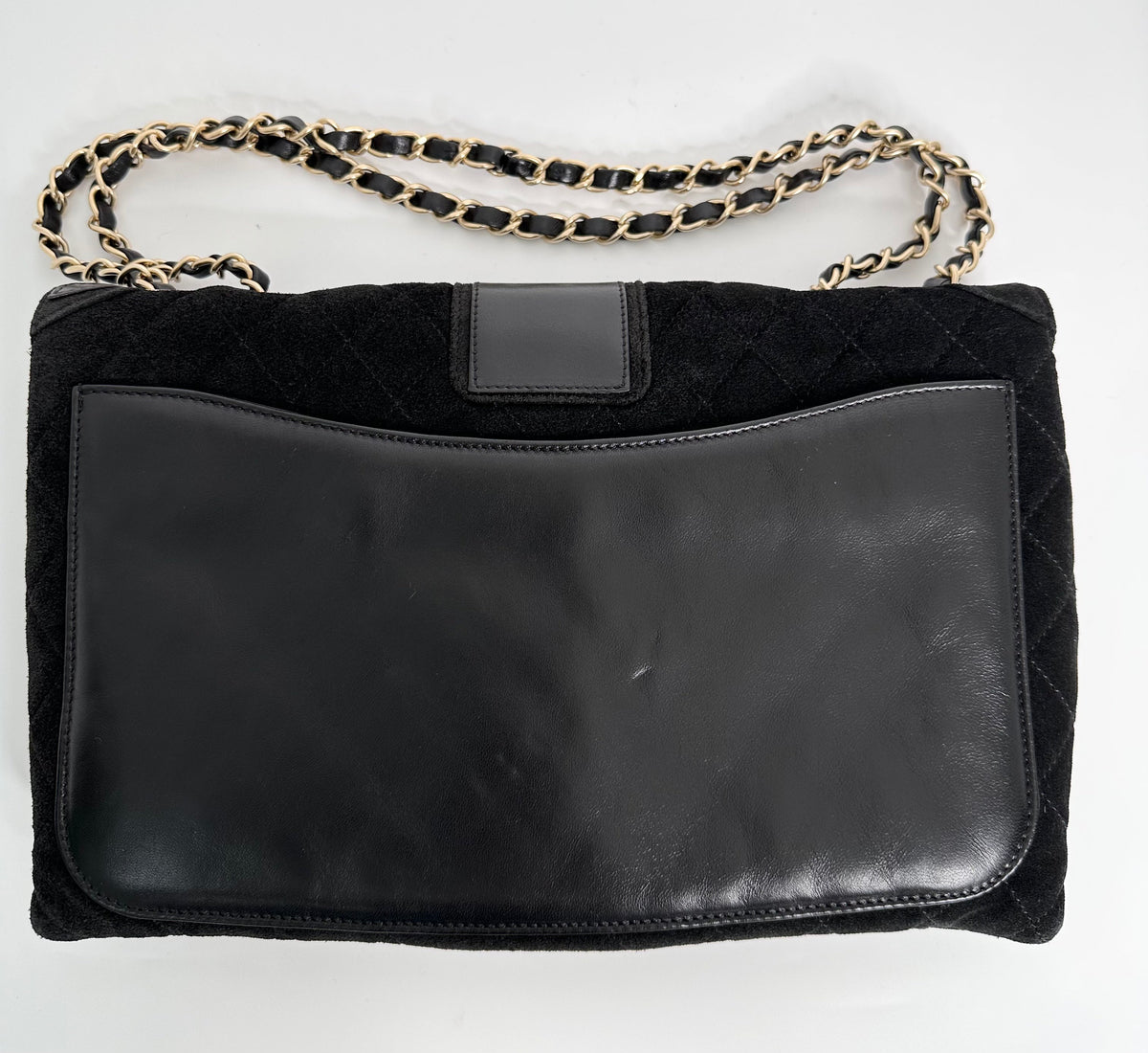Black Union Jack Reissue Flap Bag