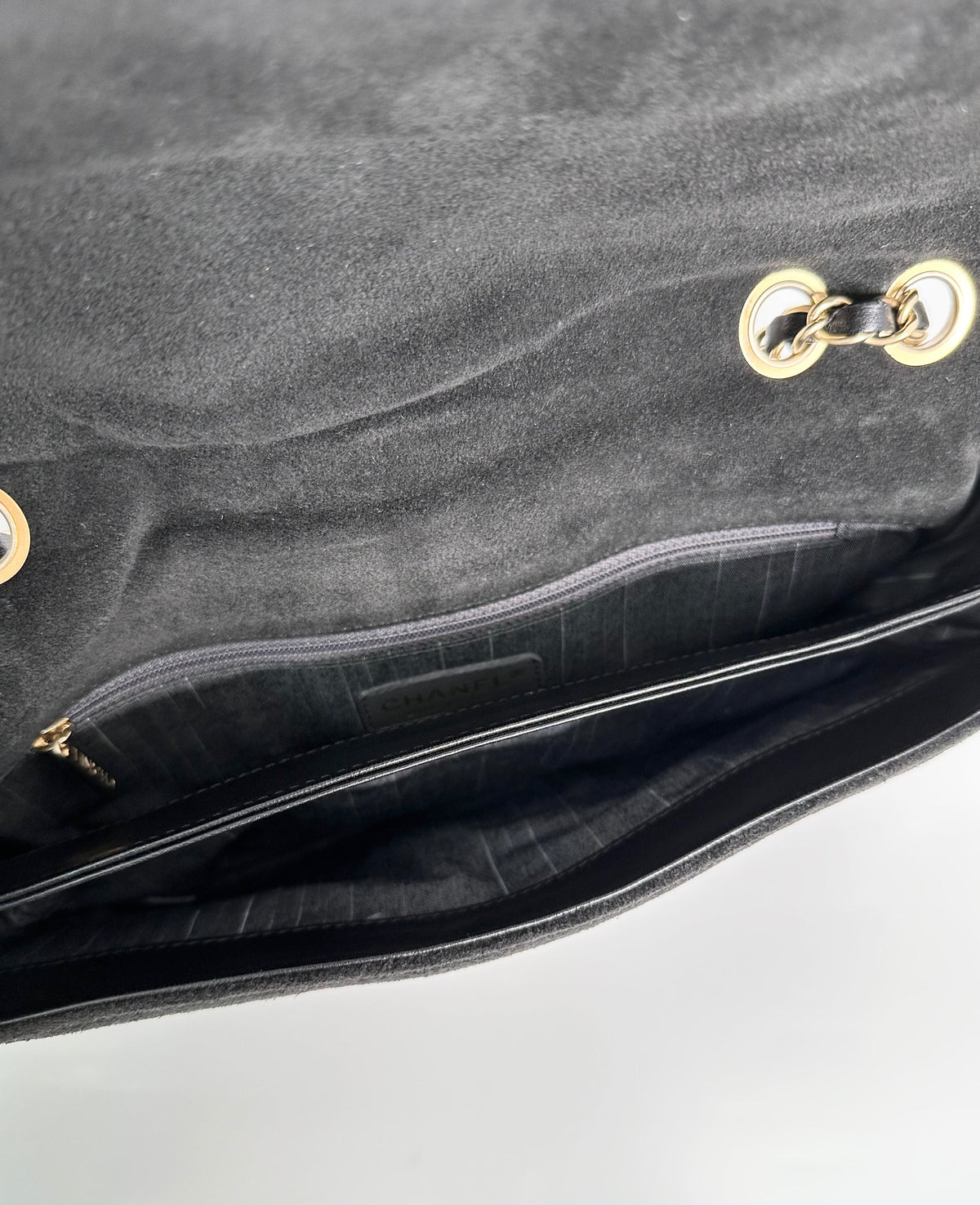 Black Union Jack Reissue Flap Bag