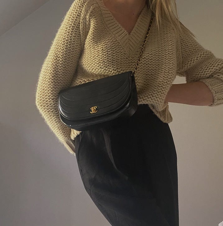 Chanel Vintage Crossbody Flap Bag