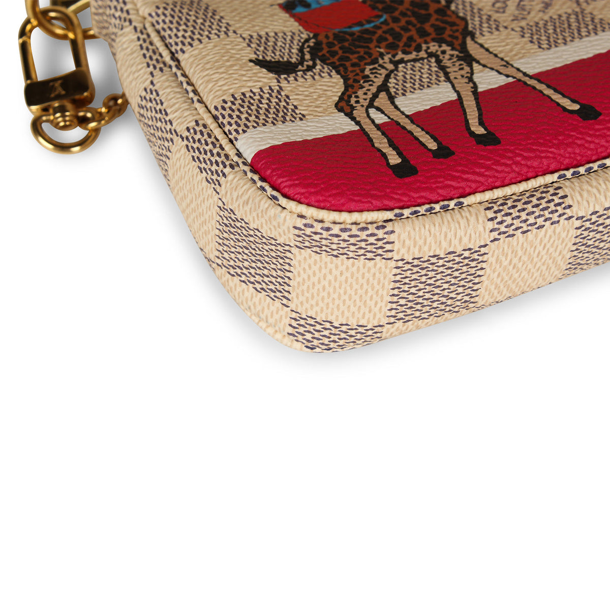 Mini Pochette Accessoires - Damier Azur