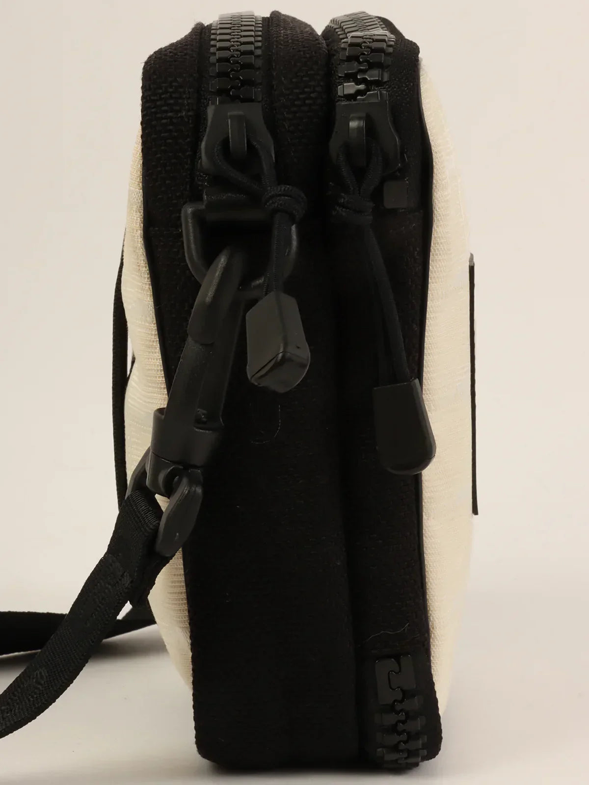 CHANEL Around 2003 Made Sport Line Cc Mark Shoulder Bag Black/White