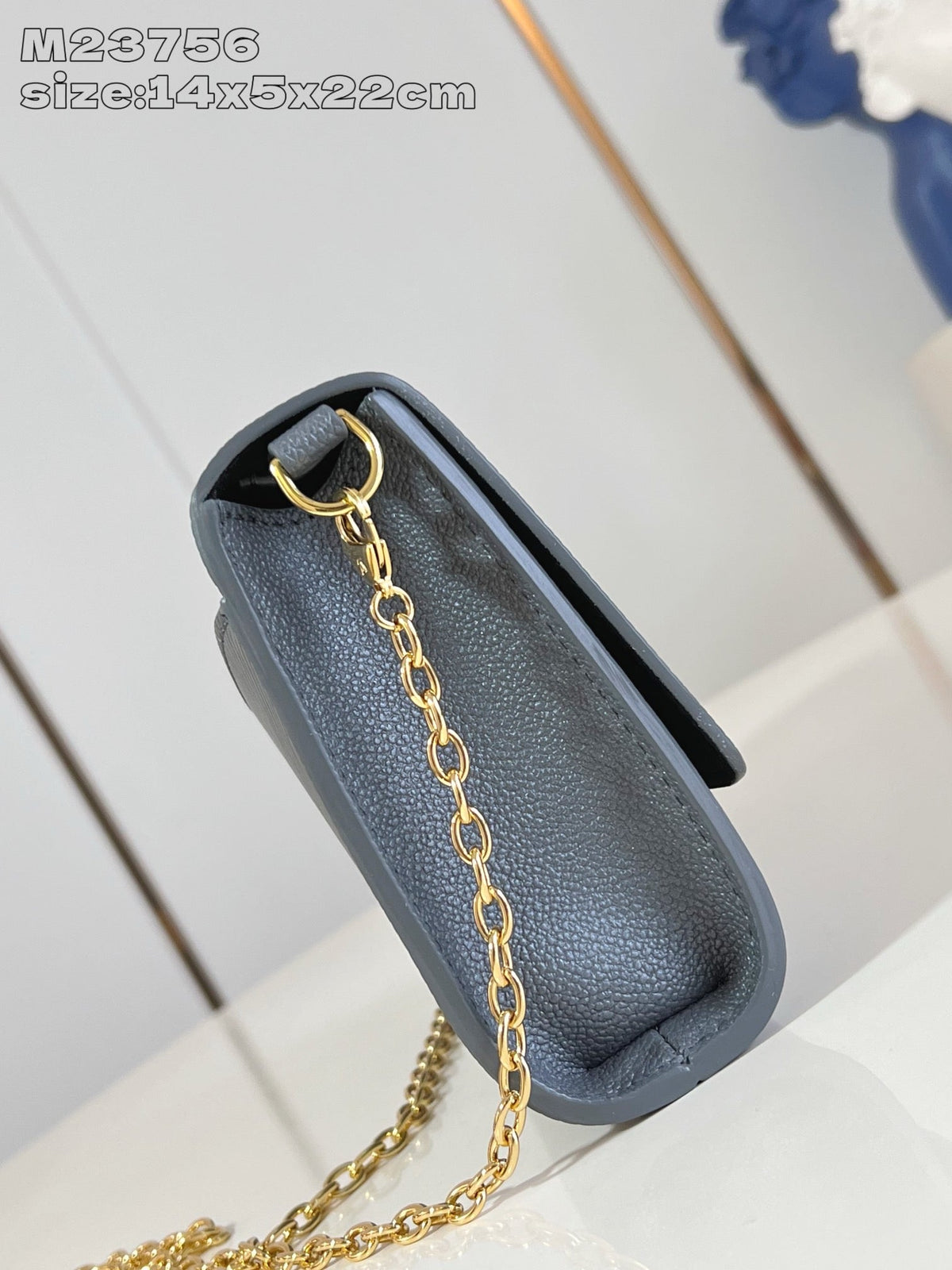 LB1198 Pochette Louise / 8.7 x 5.5 x 2 inches / HIGHEST QUALITY VERSION