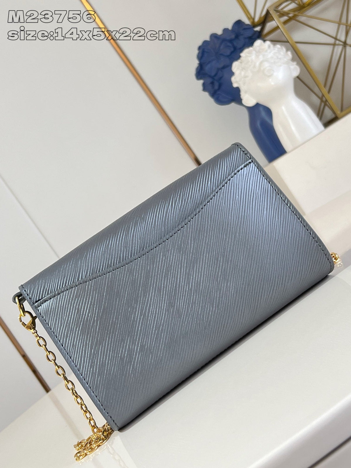 LB1198 Pochette Louise / 8.7 x 5.5 x 2 inches / HIGHEST QUALITY VERSION