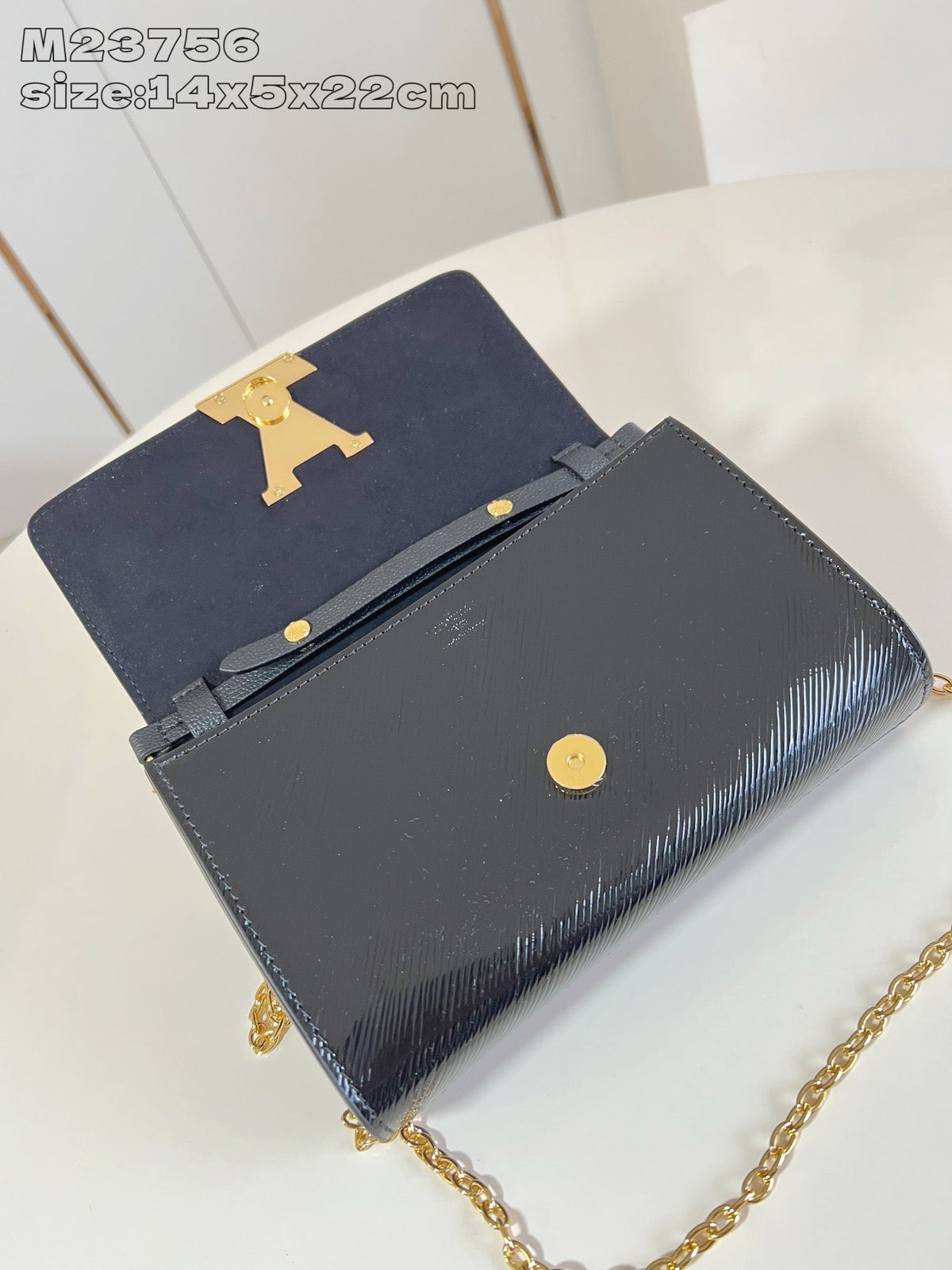 LB1199 Pochette Louise / 8.7 x 5.5 x 2 inches / HIGHEST QUALITY VERSION